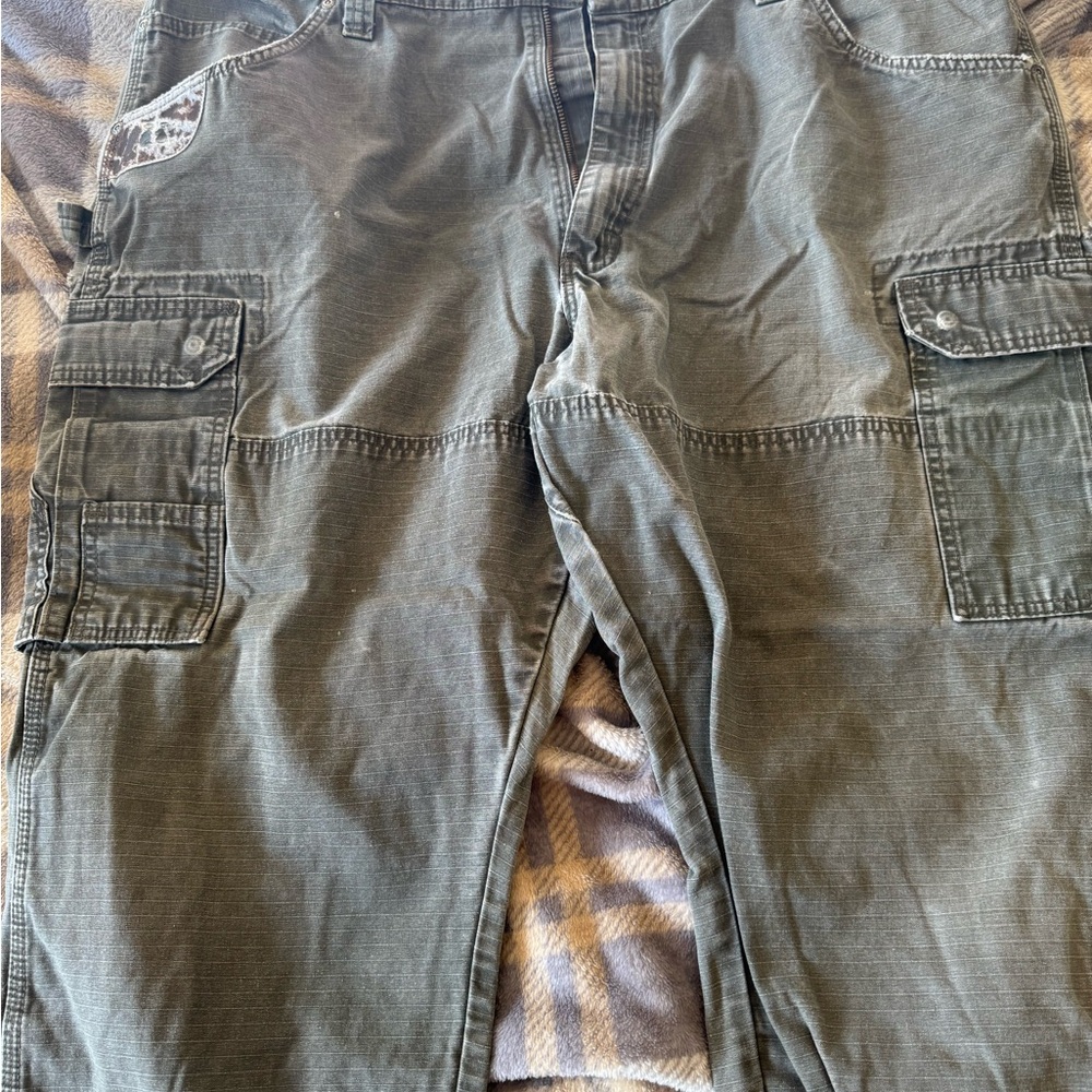 Men's Cargo Pants in Olive by [Brand]